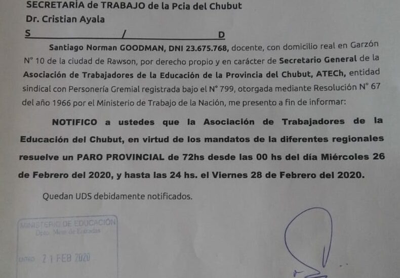 No comenzarán las clases en Chubut