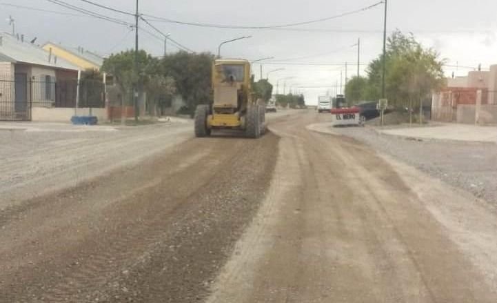 Repaso de calles de tierra en menor frecuencia