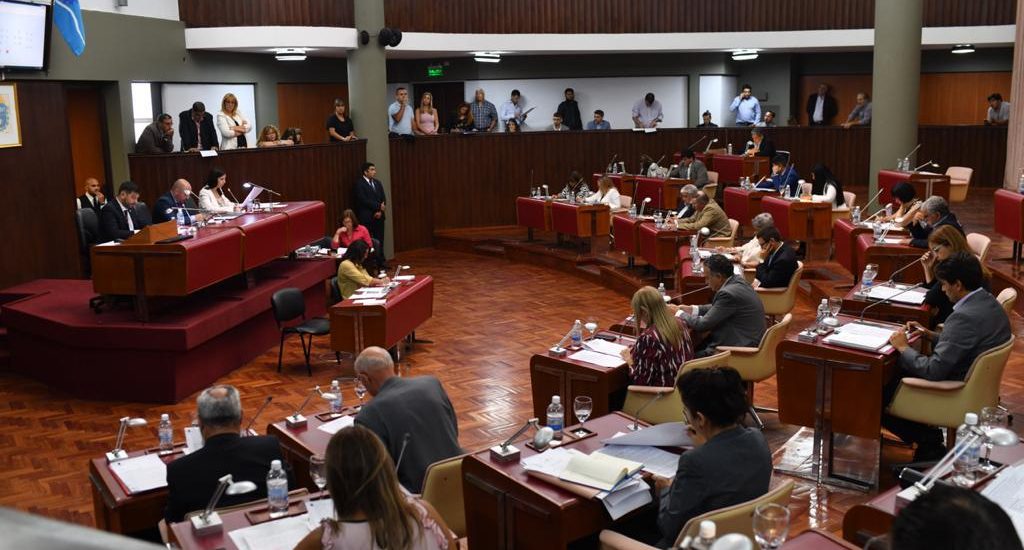 Hoy se realizó en la Legislatura la primera sesión del año