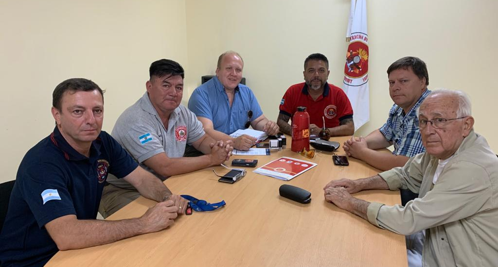 Recambio de la conducción en la Federación Chubutense de Bomberos Voluntarios del Chubut