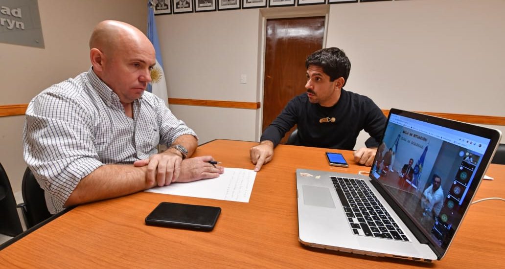 SASTRE PARTICIPÓ DE LA VIDEOCONFERENCIA CONVOCADA POR EL GOBIERNO PROVINCIAL