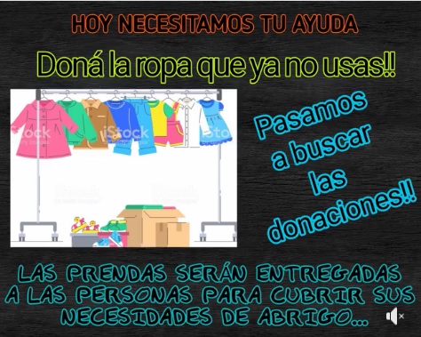“CAMPAÑA DE ABRIGO” DEL CLUB DE PESCA EL GOLFO