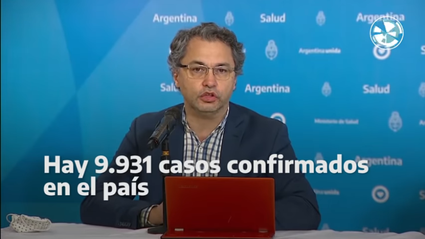 INFORMAN TRES NUEVOS FALLECIMIENTOS Y SUMAN 419 LOS MUERTOS EN LA ARGENTINA