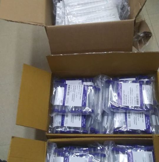 ENTREGAMOS MIL HISOPOS PARA TESTEO DE COVID-19