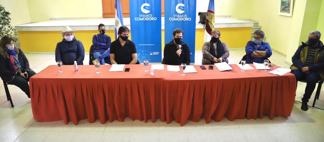 EL GOBIERNO DEL CHUBUT COORDINARÁ CON LA MUNICIPALIDAD DE TRELEW LAS ACCIONES QUE SE IMPLEMENTARÁN EN LA CIUDAD POR EL COVID – 19