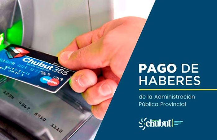 EL GOBIERNO DEL CHUBUT DEPOSITA ESTE MIÉRCOLES LOS HABERES DE LOS TRABAJADORES DE LA SALUD Y DEL SEGUNDO RANGO