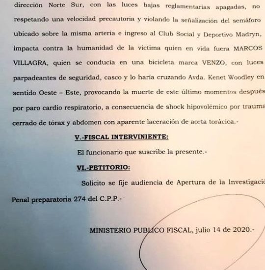 LA FISCALIA SOLICITÓ LA APERTURA FORMAL DE LA INVESTIGACIÓN PARA JUAN PEYLA