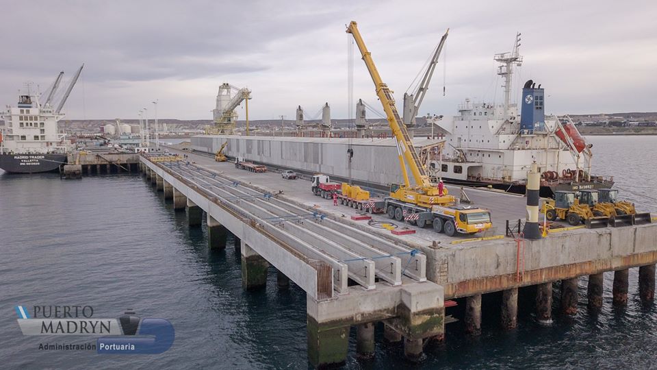 SE COMPLETÓ LA ETAPA DE MONTAJE DE LAS VIGAS DEL SITIO 2