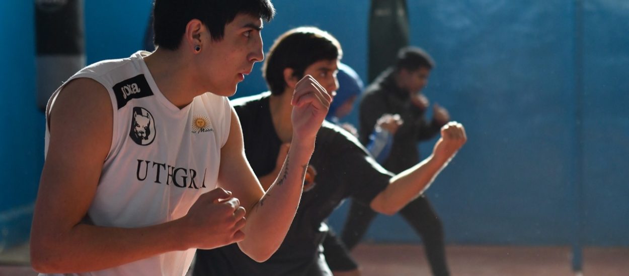 TRELEW: SIMULACRO PARA LA VUELTA DEL ENTRENAMIENTO DE BOXEO