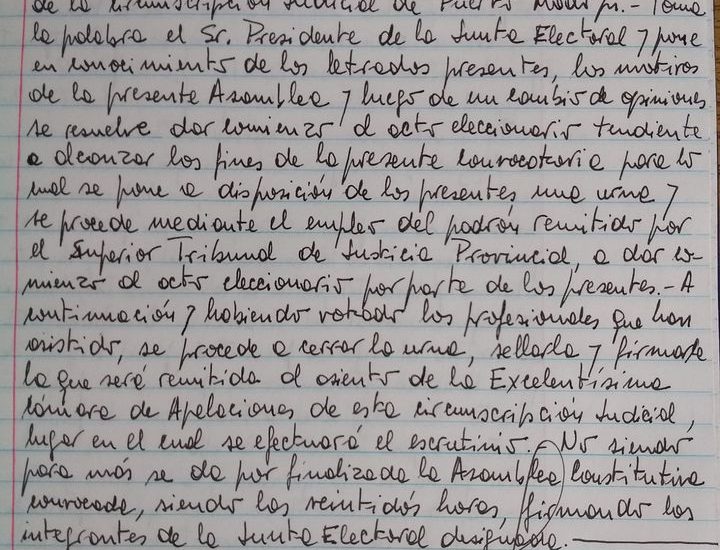 VEINTE AÑOS DE LA CREACIÓN DEL COLEGIO PÚBLICO DE ABOGADOS DE PUERTO MADRYN