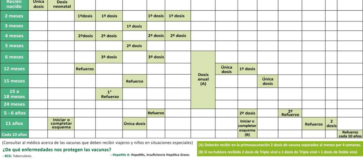 SALUD RECORDÓ A LAS FAMILIAS LA IMPORTANCIA DE QUE COMPLETEN LA VACUNACIÓN DE LOS NIÑOS EN EDAD ESCOLAR