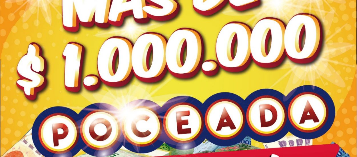 LOTERÍA DEL CHUBUT PONE EN JUEGO MÁS 1.000.000 DE PESOS EN EFECTIVO EN LA “QUINIELA POCEADA”