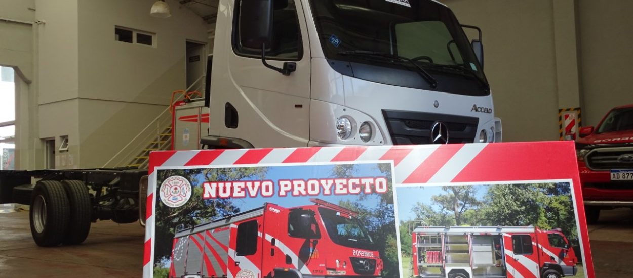 BOMBEROS MADRYN SUMARÁ UN NUEVO MÓVIL 0KM