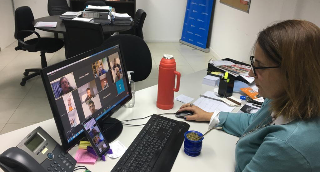 LA FEDERACIÓN CHUBUTENSE SE REUNIÓ CON LA DIRECTORA NACIONAL DE BOMBEROS VOLUNTARIOS