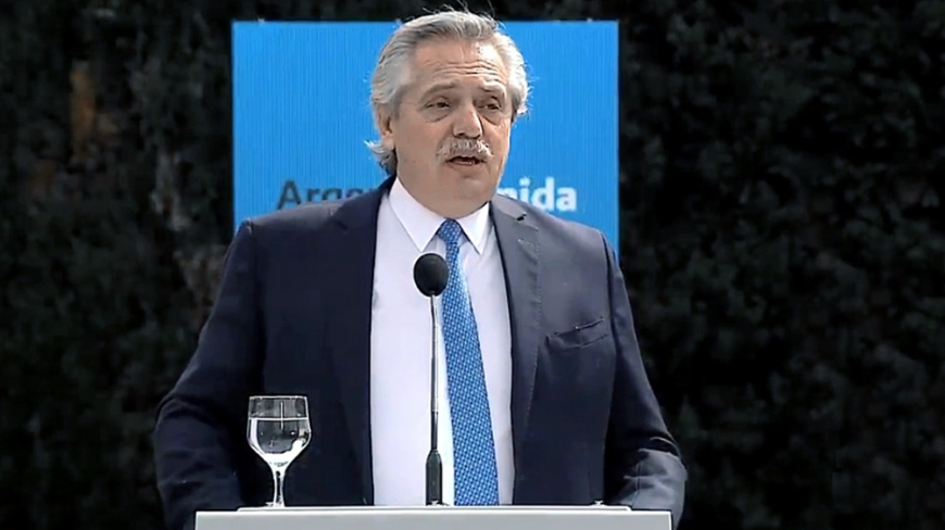 FERNÁNDEZ DEFENDIÓ LA COPARTICIPACIÓN PARA BUENOS AIRES