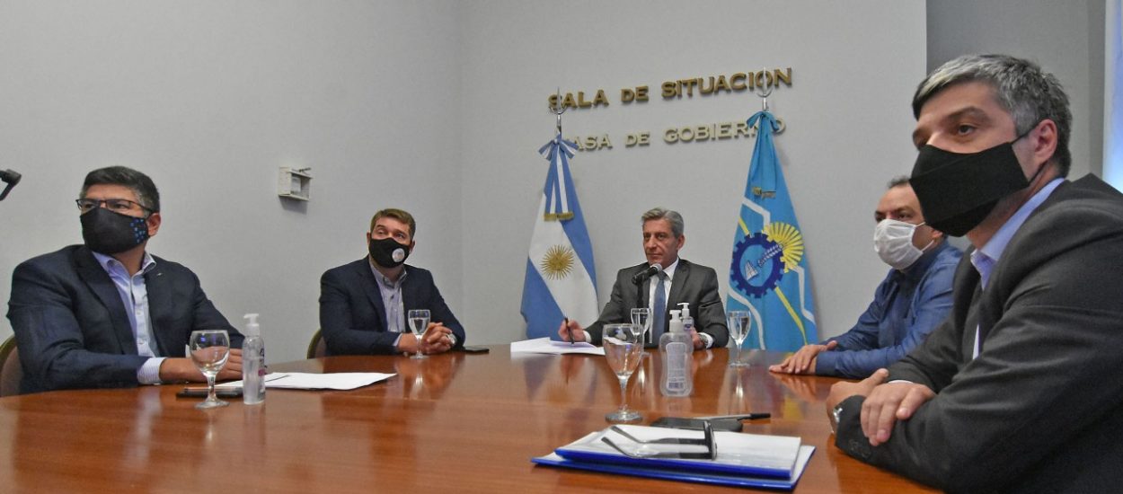 ARCIONI FIRMÓ EL CONVENIO MARCO CON NACIÓN PARA CONCRETAR EL DRAGADO DE PUERTO RAWSON