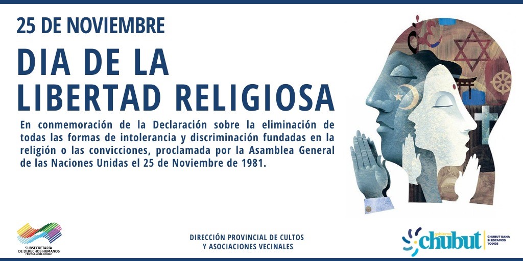 CHUBUT FORMÓ PARTE DE LA DECLARACIÓN FEDERAL POR EL DÍA DE LA LIBERTAD RELIGIOSA