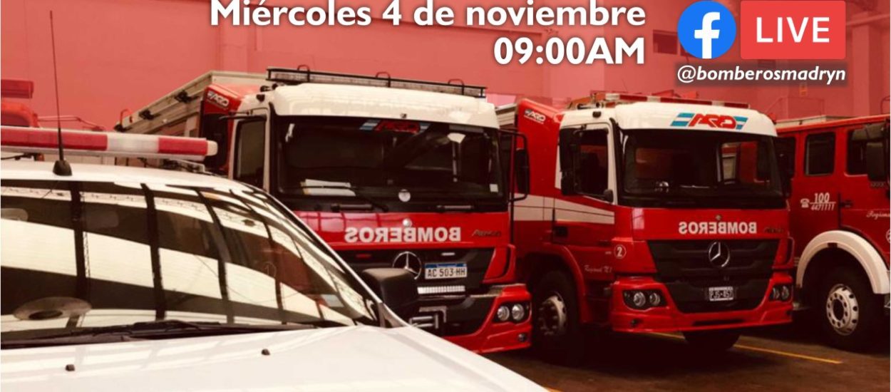 LOS BOMBEROS VOLUNTARIOS DE MADRYN CUMPLEN 59 AÑOS