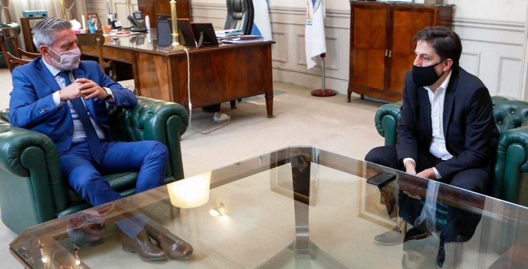 ARCIONI SE REUNIÓ CON EL MINISTRO DE EDUCACIÓN DE LA NACIÓN PARA PROYECTAR OBRAS Y DIAGRAMAR SU VISITA A LA PROVINCIA