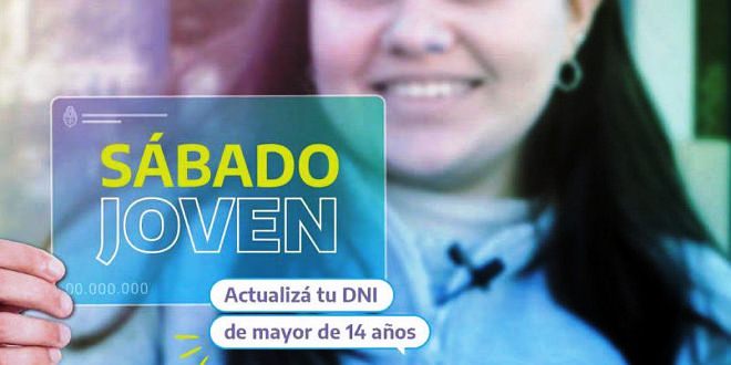 EL GOBIERNO DEL CHUBUT SE SUMA A LA CAMPAÑA “SÁBADO JOVEN”