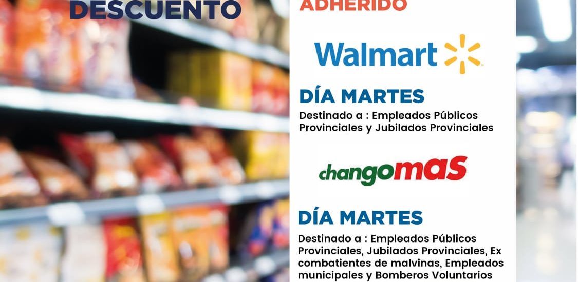 EL GOBIERNO CONTINÚA CON EL PROGRAMA DE DESCUENTOS EN SUPERMERCADOS DE TODO EL TERRITORIO CHUBUTENSE PARA AGENTES ESTATALES