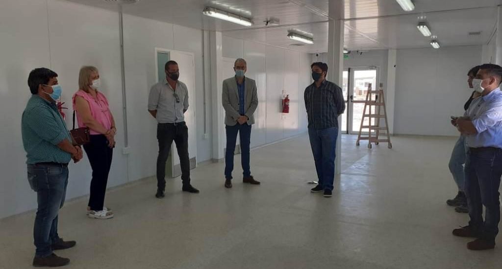 SALUD: PURATICH DESTACÓ EL AVANCE DE LA OBRA DEL HOSPITAL MODULAR EN PUERTO MADRYN