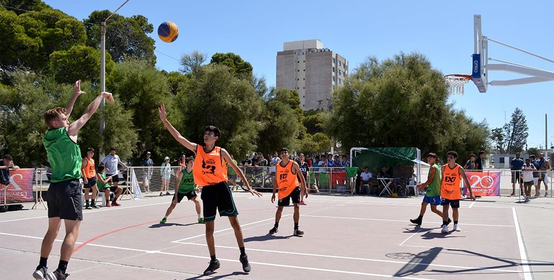 EL TOUR CHUBUT DE BÁSQUET 3X3 LLEGA A PUERTO MADRYN