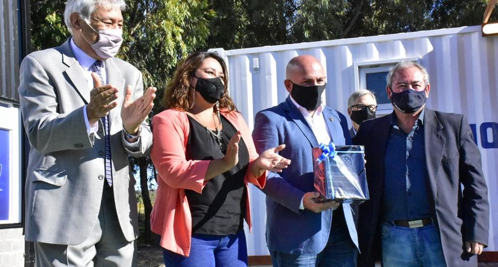 EL VICEGOBERNADOR Y EL INTENDENTE ESTUVIERON EN LA INAUGURACIÓN DE LAS NUEVAS INSTALACIONES EN EL PREDIO DEL SEC