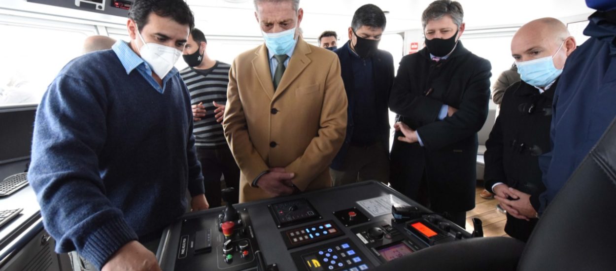 ARCIONI RECIBIÓ AL BUQUE API VIII DEL GRUPO IBERCONSA EN SU AMARRE A PUERTO MADRYN