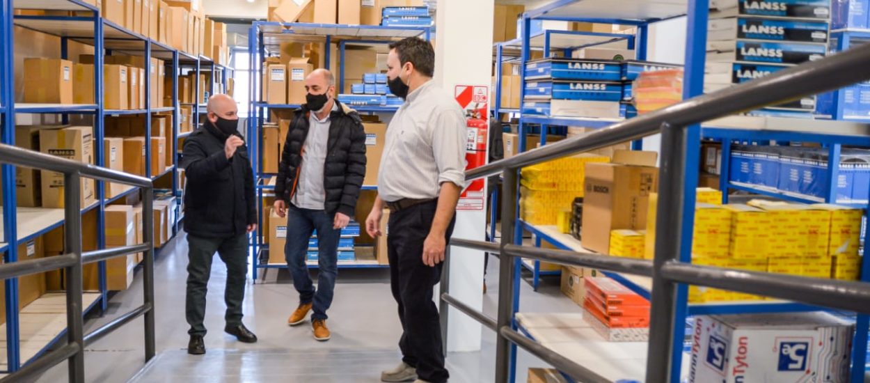 SASTRE RECORRIÓ LA EMPRESA PATAGONIA INGENIERÍA Y PIDIÓ SEGUIR FORTALECIENDO LA INDUSTRIA LOCAL