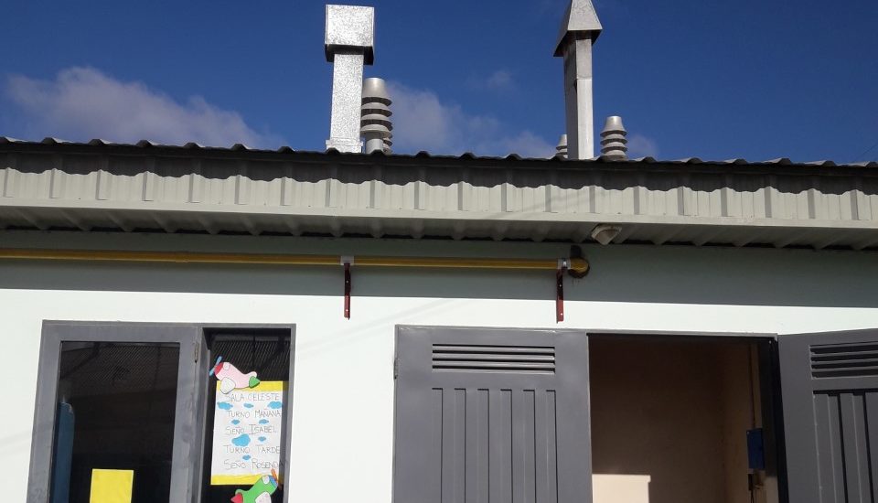 PROVINCIA REALIZÓ LA READECUACIÓN DE LA INSTALACIÓN DE GAS EN LA ESCUELA N° 448 DE PUERTO MADRYN