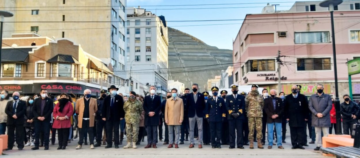 ARCIONI ENCABEZÓ EN COMODORO RIVADAVIA EL ACTO POR EL DÍA DE LA INDEPENDENCIA