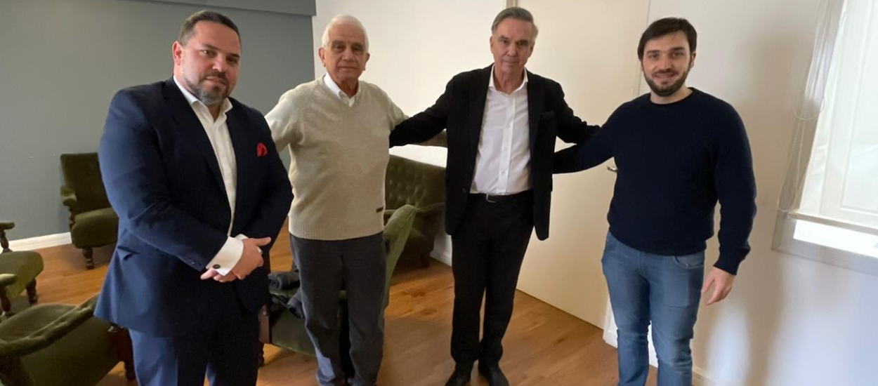 IGNACIO “NACHO” TORRES JUNTO A HORACIO CREA SE REUNIERON CON PICHETTO