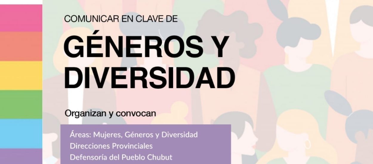 PROVINCIA INVITA A LA CAPACITACIÓN PARA PERIODISTAS “COMUNICAR EN CLAVE DE GÉNERO Y DIVERSIDAD”