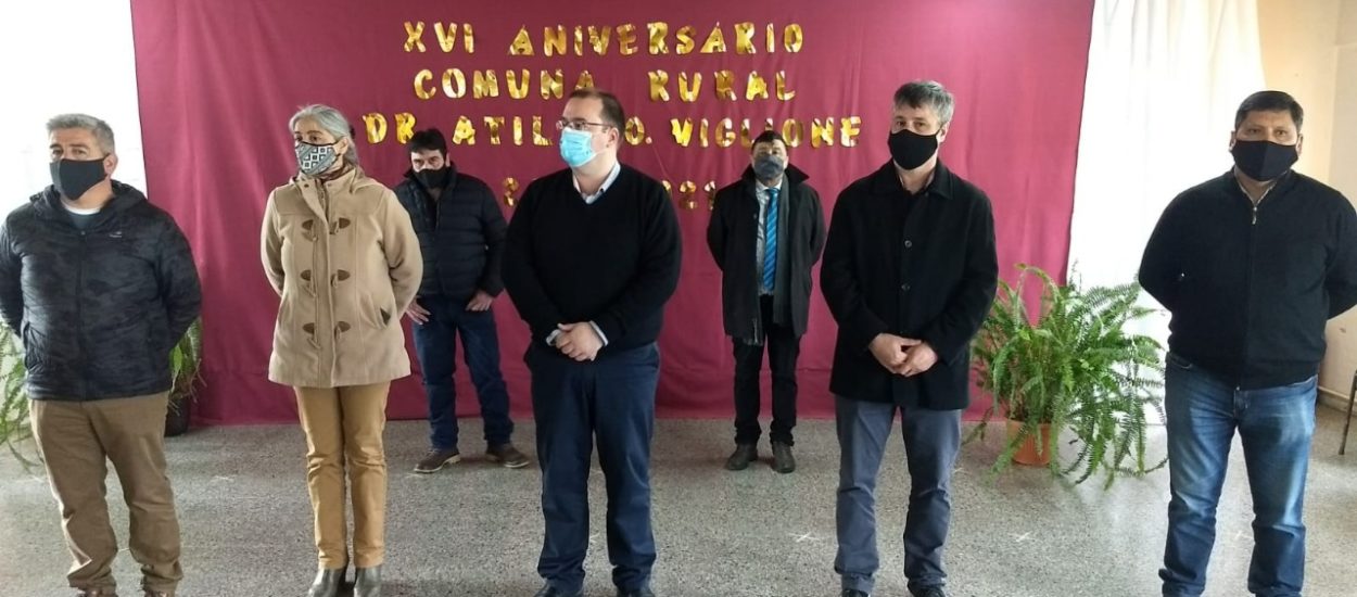 CON UNA INVERSIÓN SUPERIOR A LOS 90 MILLONES DE PESOS, EL GOBIERNO DEL CHUBUT CONSTRUIRÁ EL PRIMER SALÓN DE USOS MÚLTIPLES EN ATILIO VIGLIONE