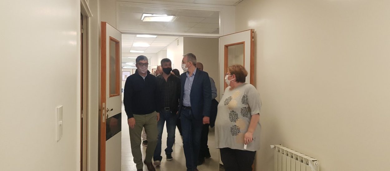 EL GOBIERNO PROVINCIAL SUPERVISÓ OBRAS EN DISTINTOS HOSPITALES DE COMODORO RIVADAVIA