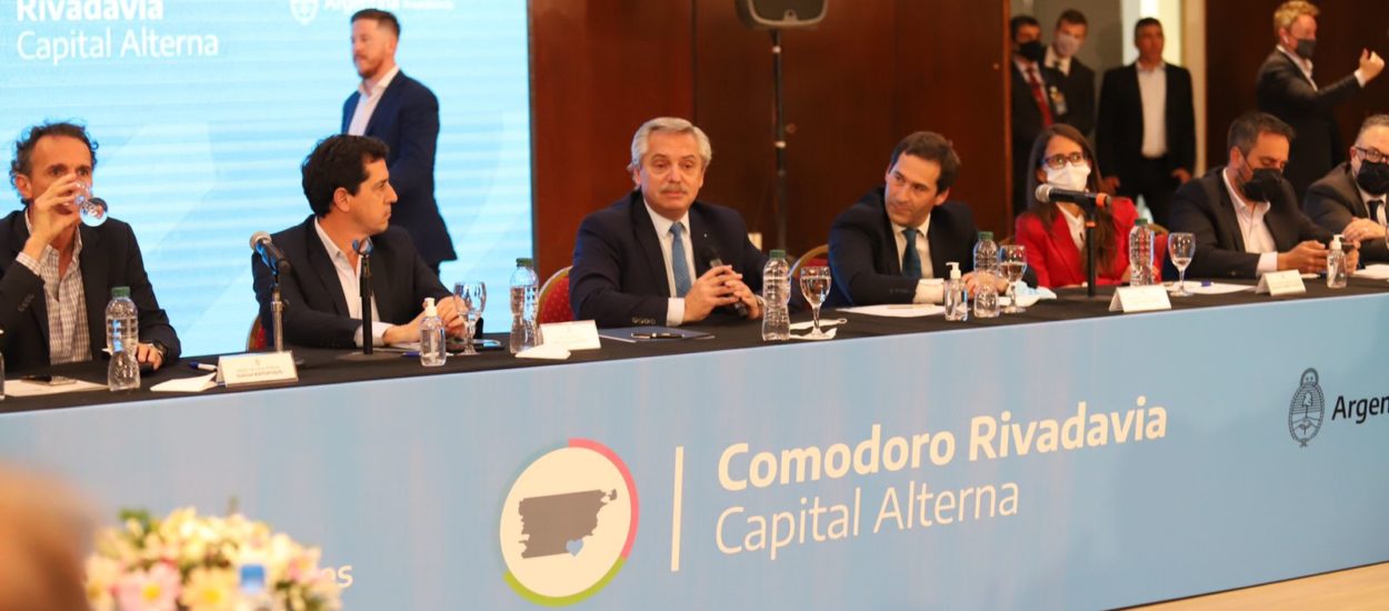 ALBERTO FERNÁNDEZ ANUNCIÓ IMPORTANTES OBRAS PARA COMODORO Y TODO CHUBUT