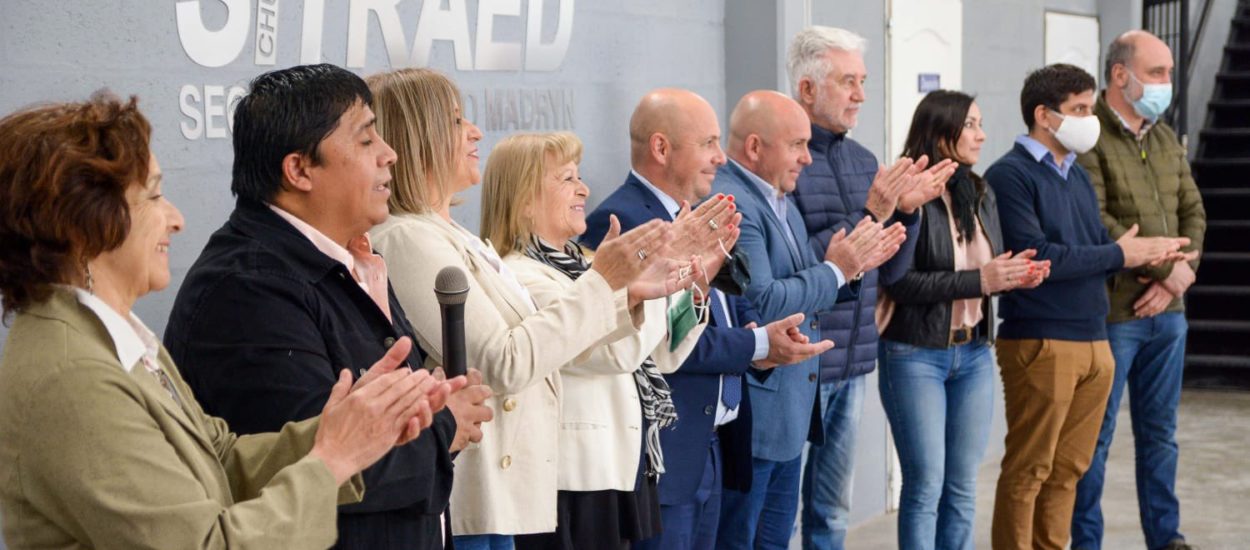 EL VICEGOBERNADOR Y EL INTENDENTE ACOMPAÑARON AL SITRAED EN LA INAUGURACIÓN DE LA AMPLIACIÓN DE SU SEDE