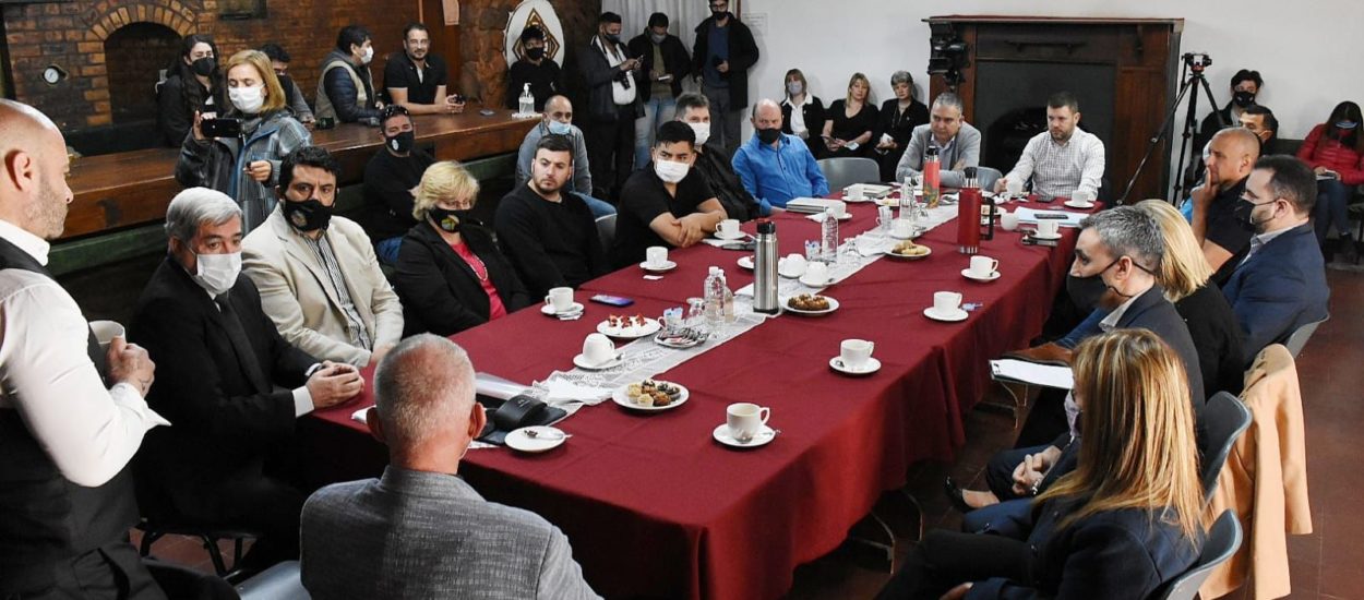 EL GOBIERNO DE LA PROVINCIA PARTICIPÓ DE LA REUNIÓN DE SEGURIDAD EN GAIMAN