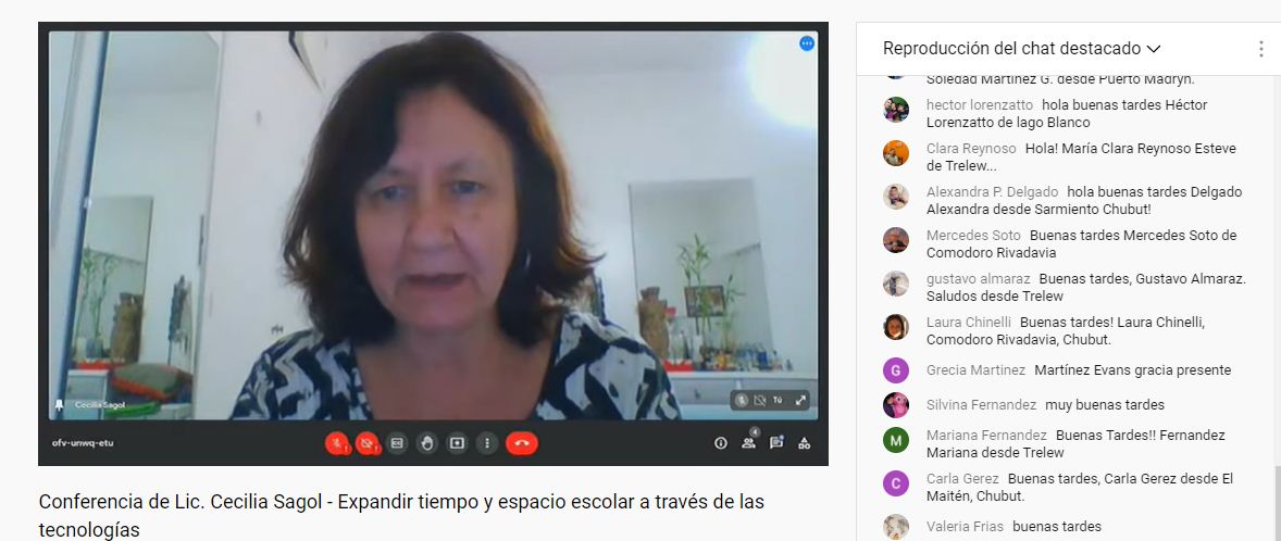 CERRÓ CON GRAN PARTICIPACIÓN DE DOCENTES EL PRIMER CONGRESO VIRTUAL DE EDUCACIÓN DEL CHUBUT