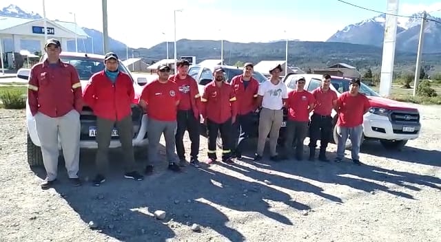 CHUBUT ENVÍA BRIGADISTAS PARA CONTROLAR UN INCENDIO EN LA RIOJA