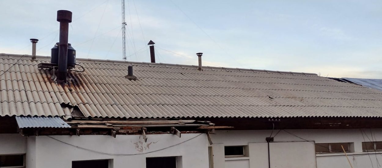 EL GOBIERNO DEL CHUBUT TRABAJA EN LAS ESCUELAS AFECTADAS POR EL TEMPORAL