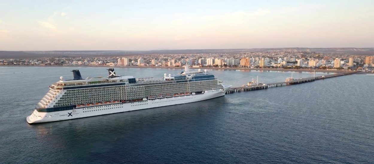 EL 15 DE NOVIEMBRE AMARRARÁ EN PUERTO MADRYN EL PRIMER CRUCERO DE LA TEMPORADA 2021-2022