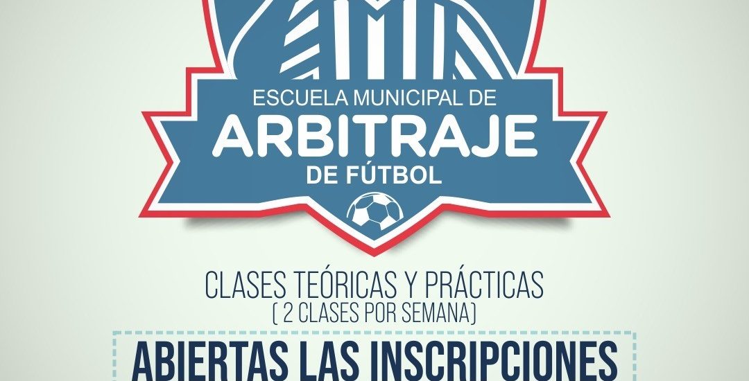 ÚLTIMOS DÍAS PARA INSCRIBIRSE EN LA ESCUELA MUNICIPAL DE ARBITRAJE EN PUERTO MADRYN