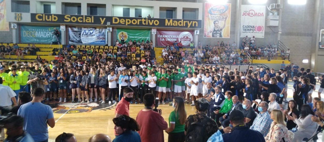 SE REALIZÓ EN PUERTO MADRYN LA CEREMONIA DE CLAUSURA DE LOS JUEGOS NACIONALES DE LA ARAUCANÍA