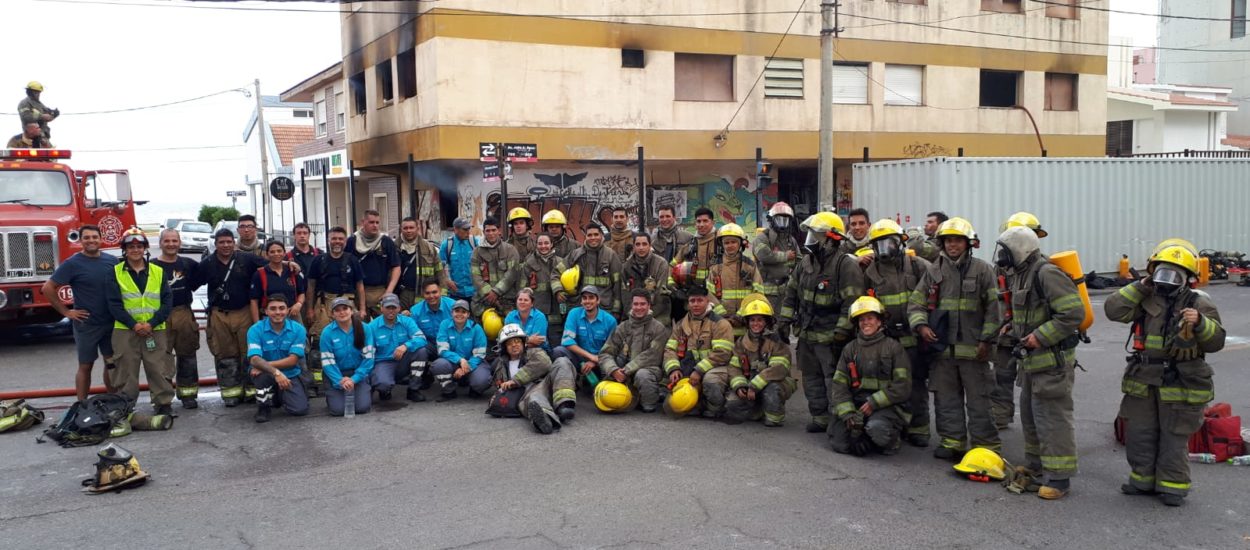 AGRADECIMIENTO POR LA PRÁCTICA DE BOMBEROS