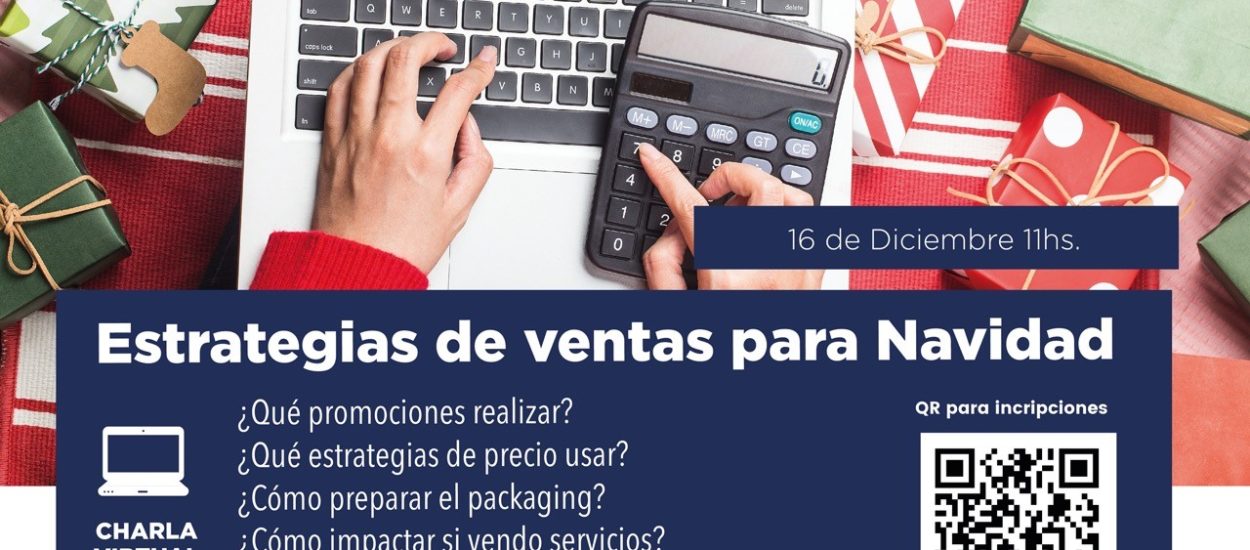 EL GOBIERNO PROVINCIAL DICTARÁ CHARLA GRATUITA DE “ESTRATEGIAS DE VENTA PARA NAVIDAD”