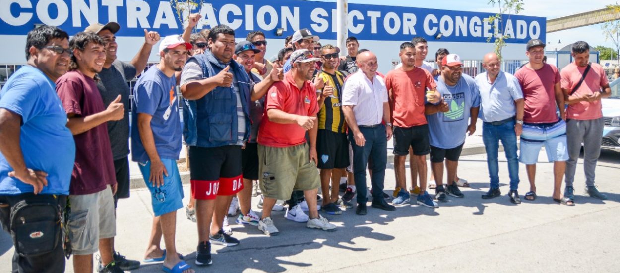 NUEVO CENTRO DE CONTRATACIÓN PARA TRABAJADORES DE MADRYN: EL VICEGOBERNADOR Y EL INTENDENTE ESTUVIERON EN LA INAUGURACIÓN