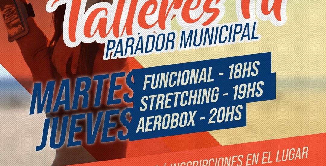 COMENZARON LAS ACTIVIDADES DEPORTIVAS EN EL PARADOR MUNICIPAL