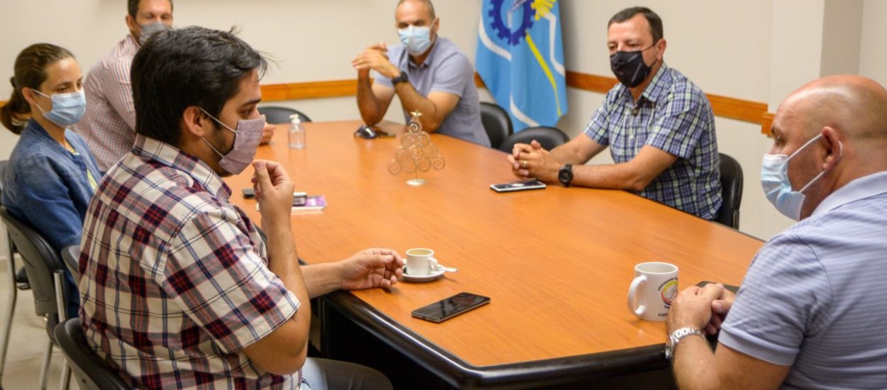 EL INTENDENTE MANTUVO UN NUEVO ENCUENTRO CON LAS MÁXIMAS AUTORIDADES SANITARIAS DE PUERTO MADRYN